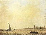 View of Dordrecht from the Oude Maas by Jan van Goyen